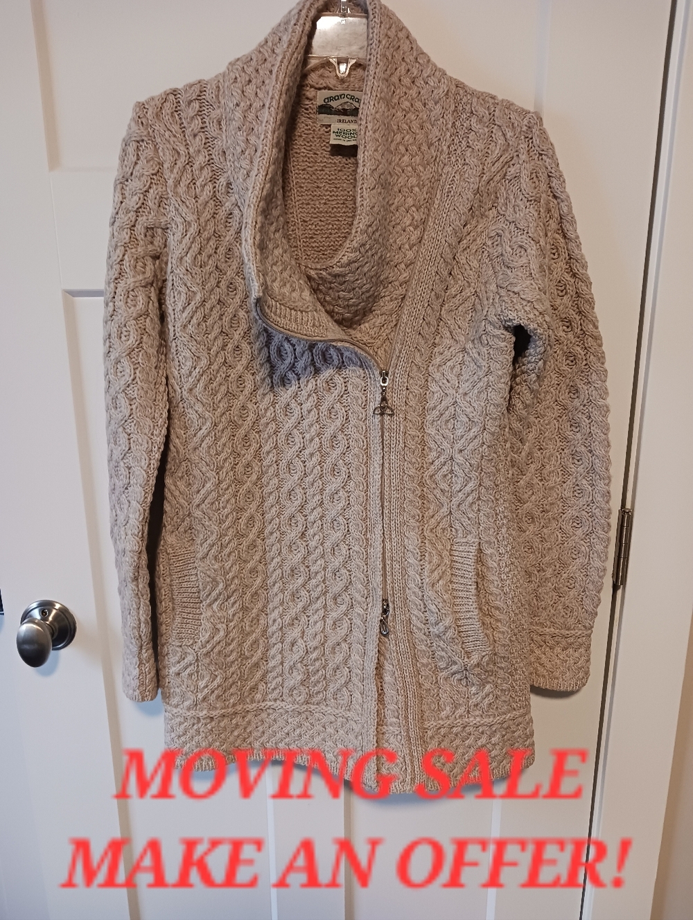 Aran Crafts Merino Wool Sweater